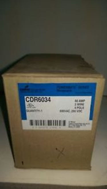 Crouse Hinds Powermate Receptacle Cdr6034