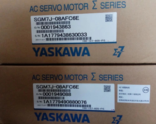 New 1pcs new in box YASKAWA servo motor SGM7J-08AFC6E by DHL or EMS  - Product Image