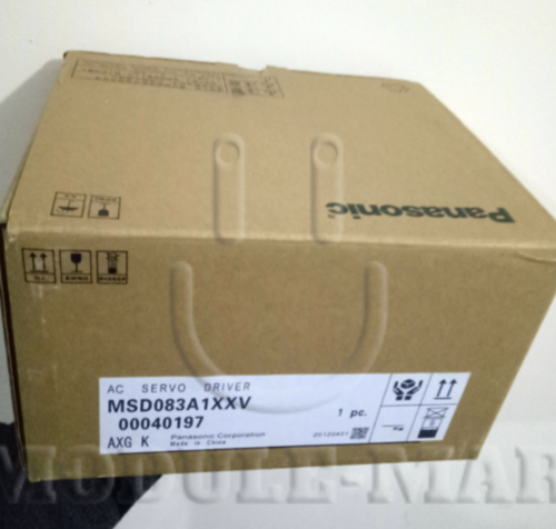 New NEW PASONIC MSD083A1XXV AC Servo Drive 1PCS - Product Image