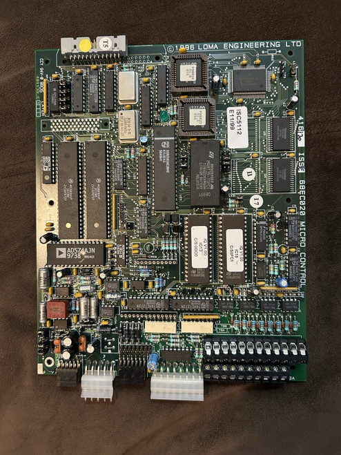 Used LOMA ENGINEERING 68EC020 MICRO CONTROL BOARD 416170 ISSE - Product Image
