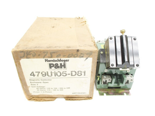 New HARNISCHFEGER 479U105-D81 110-120208-240V NSMP knox090023299-479U105-D81 - Product Image