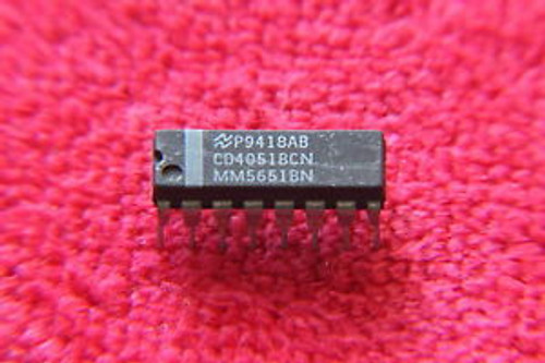 1x P9418AB CD4051BCN MM5651BN Single 8-Channel Analog Multiplexer