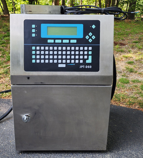 Used KGK JET JPT-D60 CCS-Series Continuous Ink Jet Printer Batch Coding Machine - Product Image