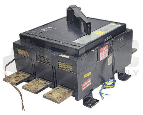 Used SQUARE D PAF361200DC1680 CIRCUIT BREAKER 4 2000A FRAME 500V 25000A - Product Image