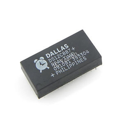 50pcs DS12C887 IC Real Time Clock Dallas Semiconductor IC 18-Pin