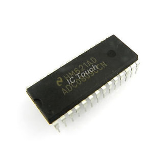 50pcs ADC0809CCN IC National Semiconductor 8-Bit A/D Converters ADC IC PDIP-28