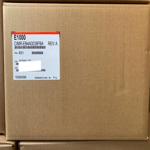 New YASKAWA New Origil and Genuine Frequency Inverter CIMR-EB4A0038FBA - Product Image