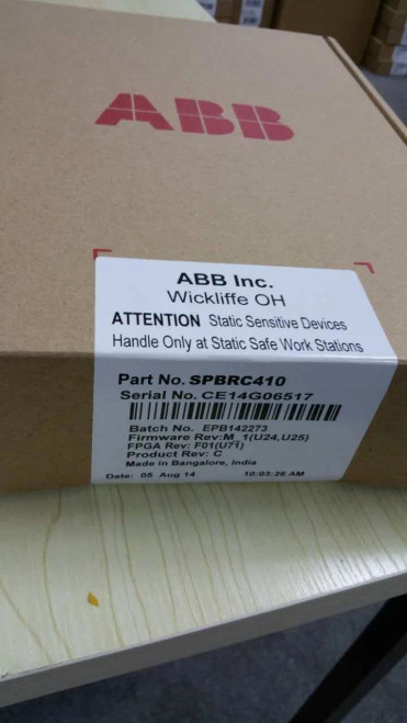 New ONE SPBRC410 ABB control module New One year warranty  - Product Image