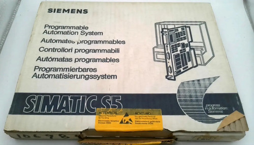 New SIEMENS 6ES5470-4UA12 SIMATIC S5 OUTPUT MODULE - Product Image