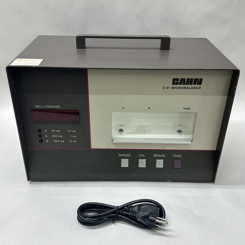 Used Thermo Orion CAHN C-31 Microbalance Cahn Electro Microbalance C31 Model 10931 E - Product Image