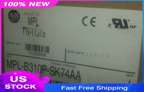 New AB MPL-B310P-SK74AA Servo motor Brand New Free Shipping  - Product Image