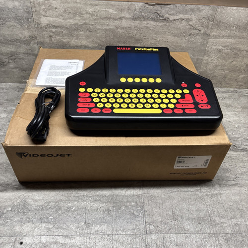 New Videojet MARSH 29902 VJ Patrion Plus Operator Control Panel  Keyboard, New - Product Image