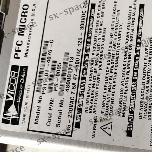 Used 1PCS PS1-01-4076-G 100 tested by DHL or FEDEX DHL or FedEx  - Product Image