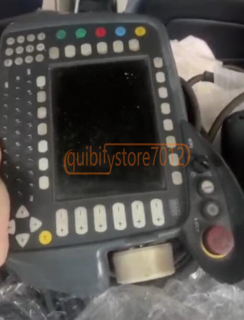 Used 1pcS uaed KUKA KCP2 00130547 Roboter Teach Pendant Control Panel HMI With Cable  - Product Image