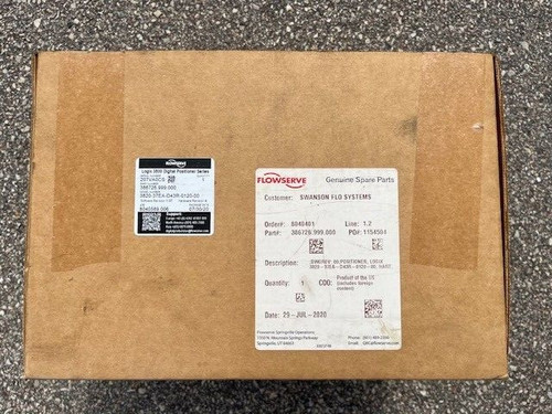 New FLOWSERVE 3820-37EA-D43R-0120-00 Logix 3800 DigitalPositioner 386726.999.000 NEW 3820-37EA-D43R-0120-00 / 386726.999.0...
