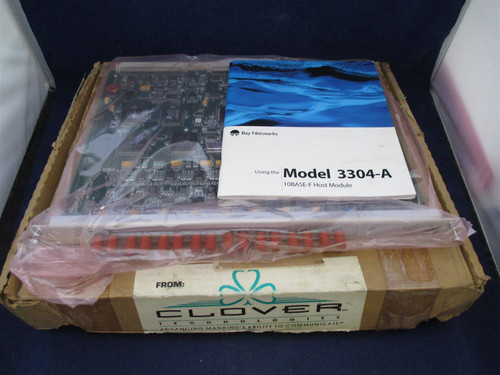 New Bay Networks 3304-A 10BASE-F FL Host new 3304-A 10BASE FL - Product Image
