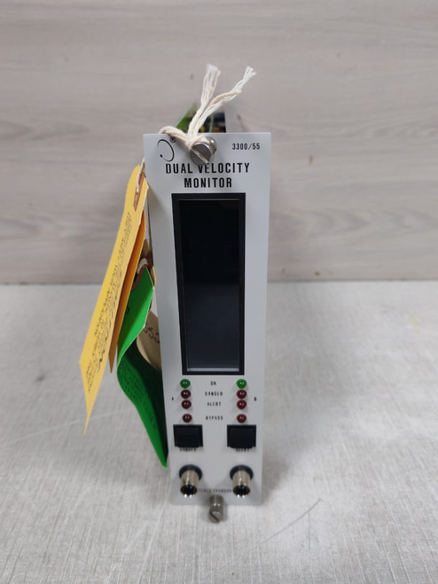 New BENTLY NEVADA 330055 04-03-08-08-01-01-00-00 DUAL VELOCITY MONITOR - Product Image