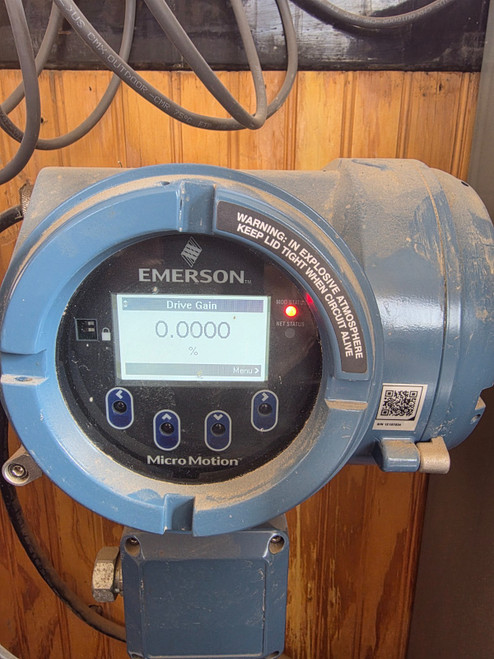 Used Emerson Micro Motion flow sensor, F100S138CRAUEZZZZ, LG-1519 - Product Image