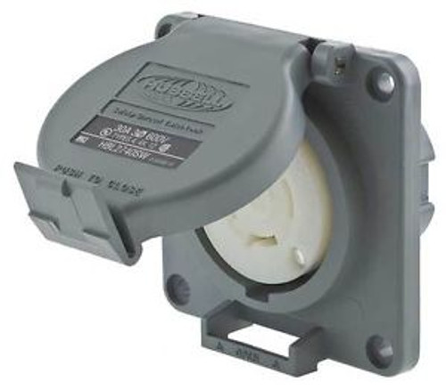 Hubbell Wiring Device-Kellems Hbl2740Sw Receptacle,L17-30 Nema