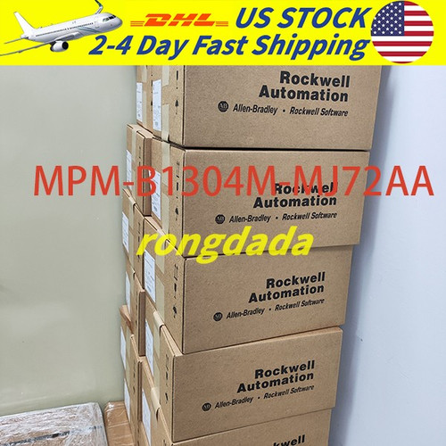New 1PC New Allen Bradley MPM-B1304M-MJ72AA SER A Factory Sealed Fast Ship - Product Image