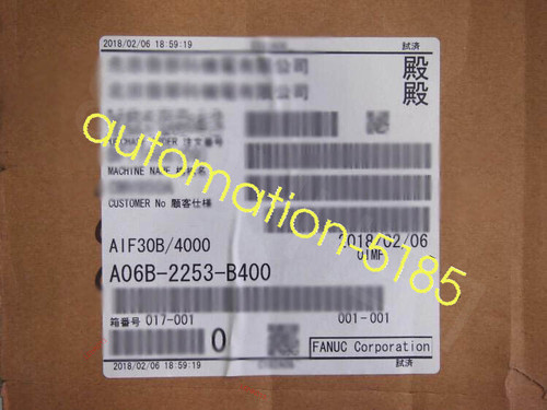 New 1PCS NEW A06B-2253-B400 Fedex or DHL  - Product Image