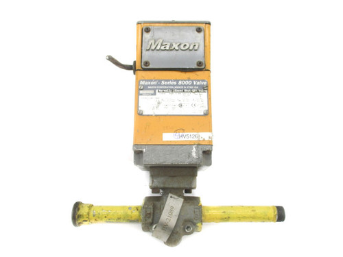 Used MAXON 075S8112-AA11-B4A0 120VAC 65-100PSI UNMP ch200955-075S8112-AA11-B4A0 - Product Image