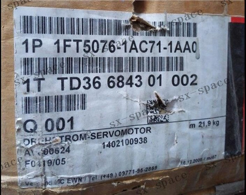 1Pcs New 1Ft5076-1Ac71-1Aa0 By Dhl Or Ems