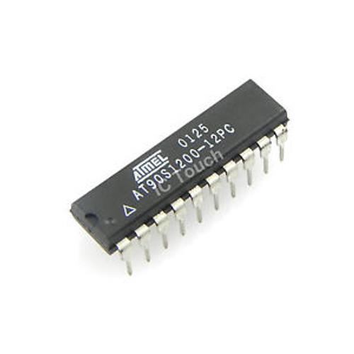 50pcs AT90S1200-12PC IC 8-bit Microcontroller ATMEL Corporation IC PDIP-20