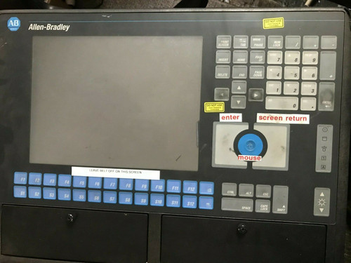 Used ALLEN BRADLEY 6180-ADFDEFAZCBZ OPERATOR INTERFACE INDUSTRIAL COMPUTER - Product Image