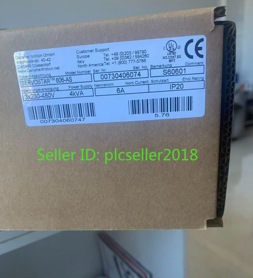 New 1 PC NEW KOLLMORGEN Servostar 606 S60601 Servo driver DHL or FedEx  - Product Image