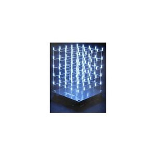 Brand New Velleman Sa 28-16931 Led Cube Kit 5X5X5 125 White Led Cube