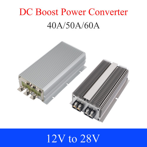 40a 50a 60a Dc Power Converter 12v to 28v Boost Power Module for Automotive