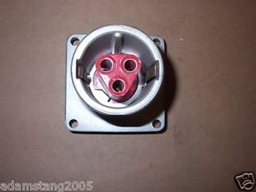 New Crouse Hinds Ar637-M72 60A Amp 3W 3P 600Vac 250Vdc Receptacle