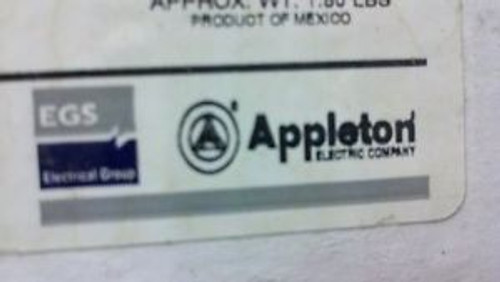 Appleton Adr-6033 60 Amp 3 Wire 3 Pole Receptacle