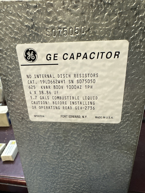 Ge Capacitor 19ld662wh1