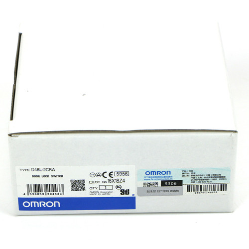 New in Box Omron D4bl-2cra Guard Lock Safety-door Switch