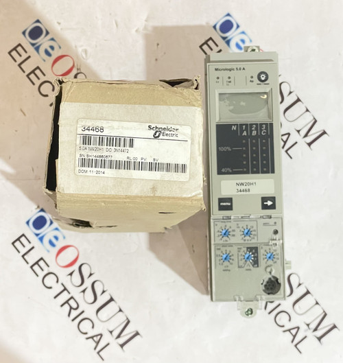 Schneider Electic 34468 Micrologic 5.0a Digital Circuit Breaker Trip Unit