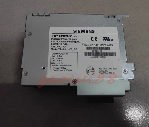 A5e00827436-h3 for Power Supply A5e00827436h3 Cv3_ac Used Tested Ok Shl