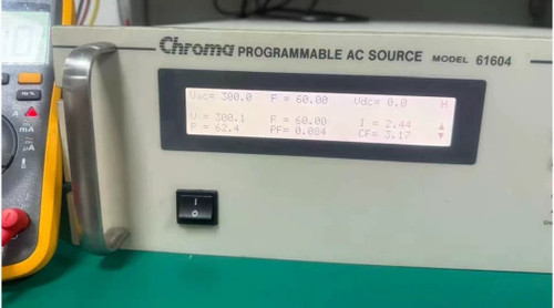 1pcs Used 100 Test Chroma 61604 Ac Power Supply N1460p Yf