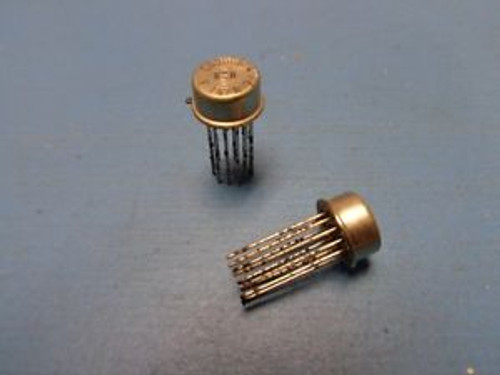 (45) CA3006/4 RCA 12 PIN METAL CAN VINTAGE RARE CHIP COMPONENT SCRAP $300 VALUE (45) CA3006/4 RCA 12 PIN METAL CAN VINTAGE RARE CHIP COMPONENT SCRAP $300 VALUE