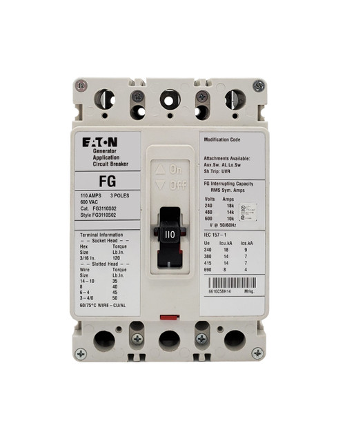 Fg3110s02 - Eaton / Cutler Hammer -  Reconditioned