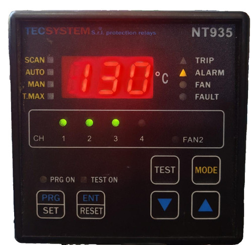 Tecsystem Nt935 Electric Temperature Relay Protection - Tried & Tested