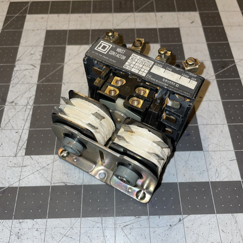 Square D Hoist Contactor Class 8965 Type R012 Series B Good Shape