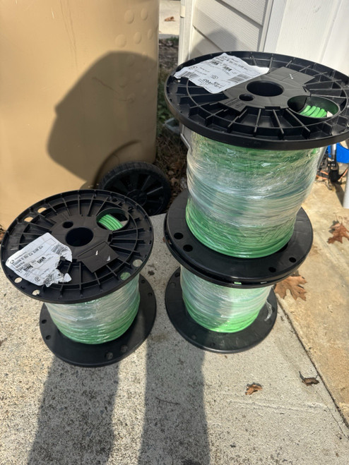 6awg 500 Ft. Thhn/thwn Stranded Copper Electrical Wire Green
