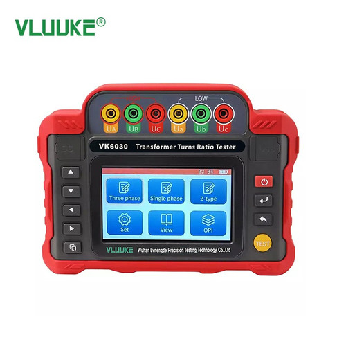 Vluuke Handheld Transformer Turns Ratio Tester Transformer Test Equipment