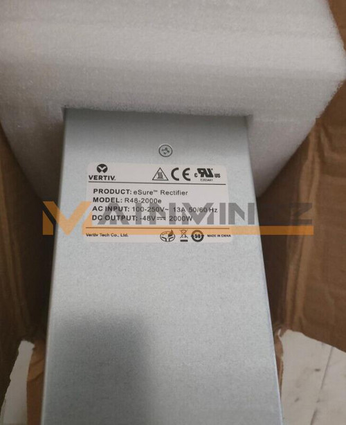 One Emerson R48-2000e 48v 2000w Communication Power Rectifier Module New