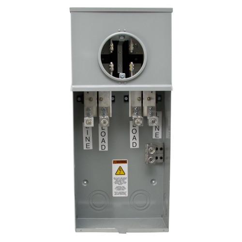 Eaton 400 / 320 Amp Meter Base Socket Single Phase 324n Brand New Ul Listed