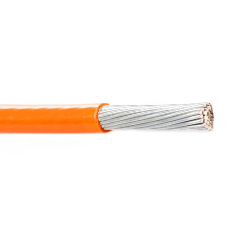 M22759/18-18-3 18 Awg Tinned Copper Etfe Insulation 150 C Lead Wire Orange 600v