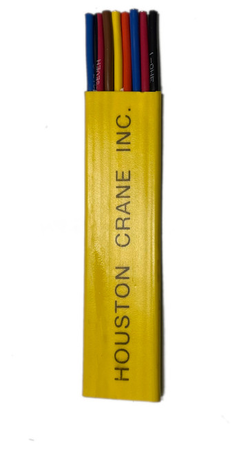 12/8 Flat Festoon Yellow Cable Pvc Jacket Wire 600v (8 Conductor - 12 Awg)