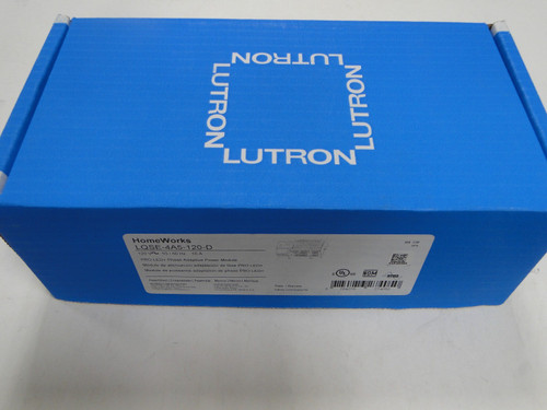 Lutron Lqse-4a5-120-d Pro Led+ Phase Adaptive Power Module
